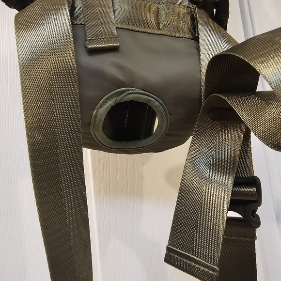 Army Green PetBonus Breathable Front Adjustable Small Dog Carrier Mesh Padded - Picture 9 of 14